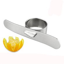 5 st rostfritt stål apelsinskalare frukt citron apelsinöppnare skalare skärare köksredskap  e30
