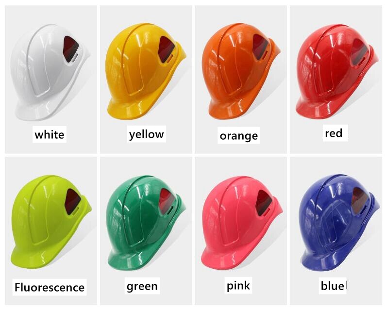 Casco de seguridad para trabajadores, gorro de seguridad ligero para electricista, aislamiento ABS, ignífugo, protección antigolpes