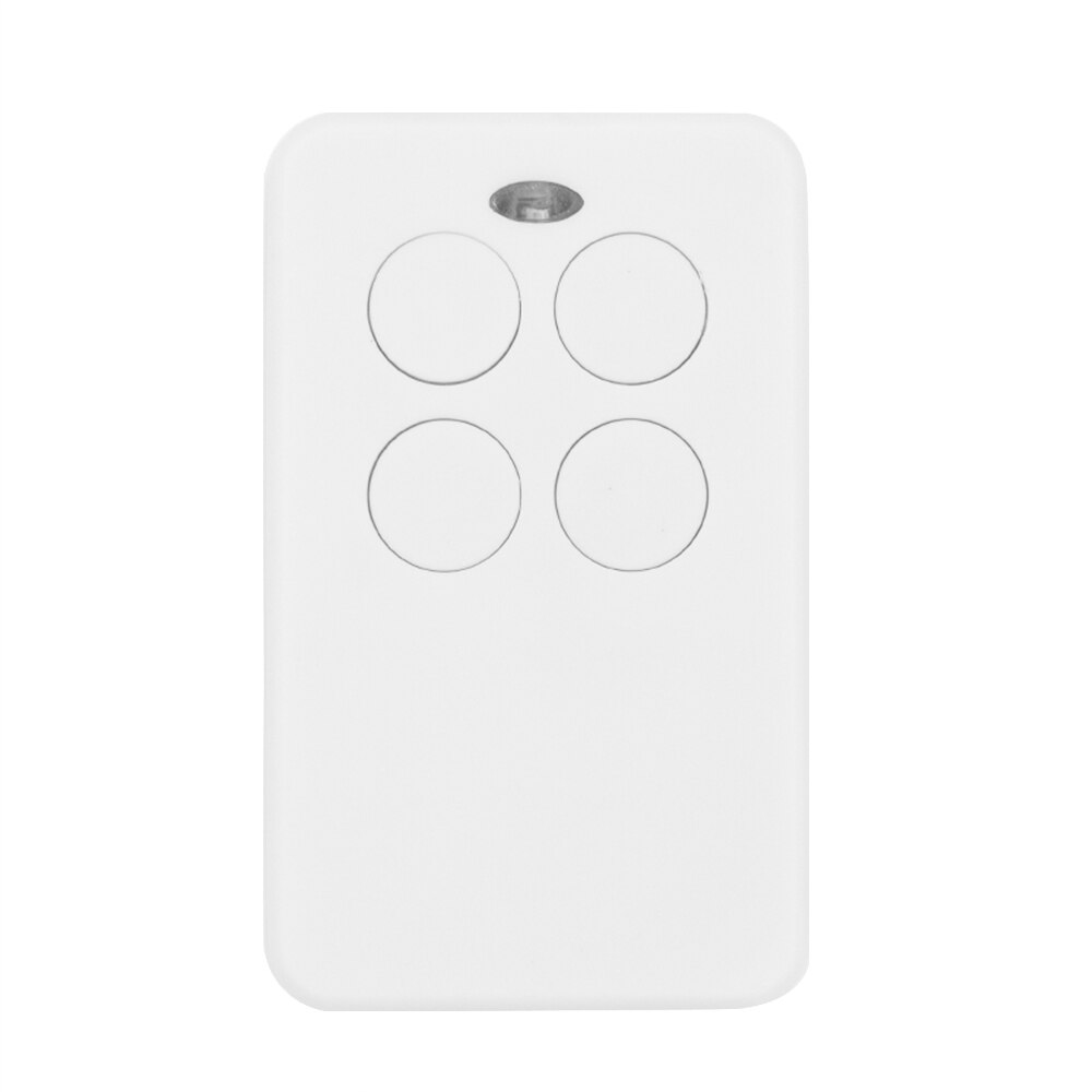 280mhz-900mhz Garage Remote Gate Remote Control 433.92MHz Sliding Gates Door Opener Automatic Frequency Modulation: White