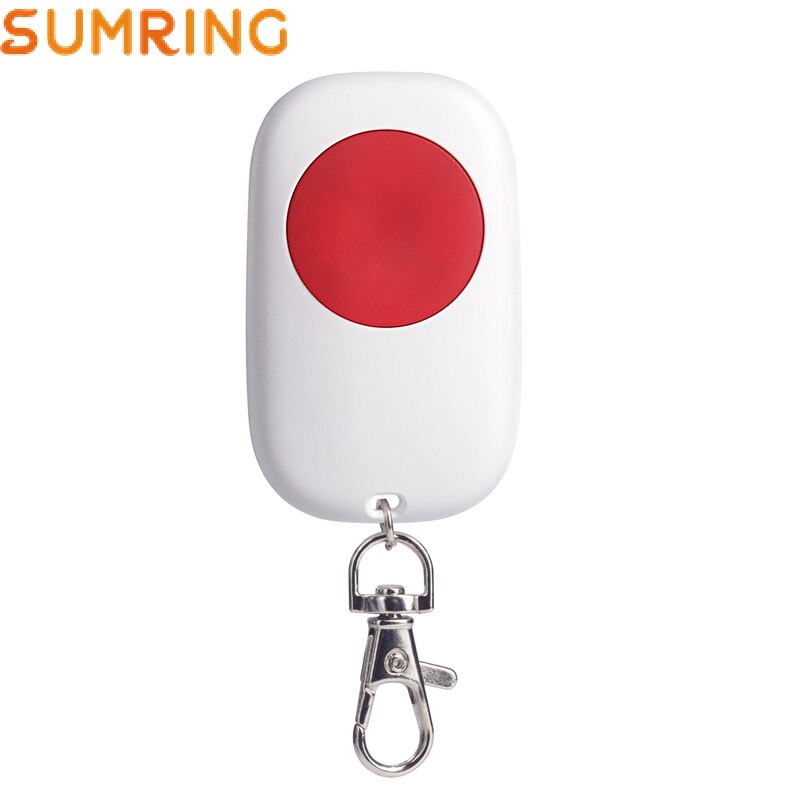Smart Emergency Button SOS Button Zigbee 3.0 Keyring Panic Switch Home Alarm System Remote Control For Old People: Default Title