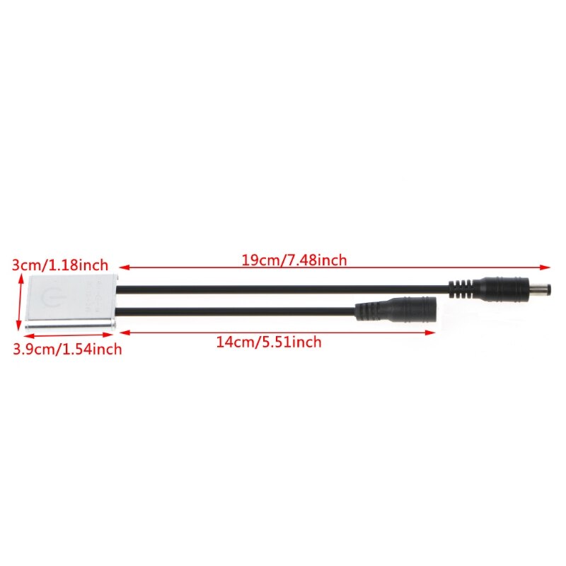 DC 12V 24V 3A DC Touch Sensor Dimmer Switch For LED Strip Light Lamp Cabinet P0RE