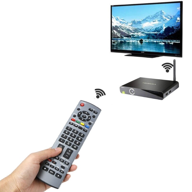 Fjernbetjening udskiftning til panasonic tv viera eur 7651120/71110/7628003