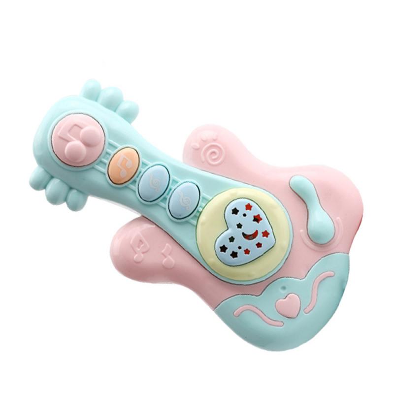 0-3 Jaar Oude Kinderen Muziek Beat Drum Machine Licht Projectie Puzzel Vroege Onderwijs Wijsheid Bell Muziek Verlichting speelgoed: 06