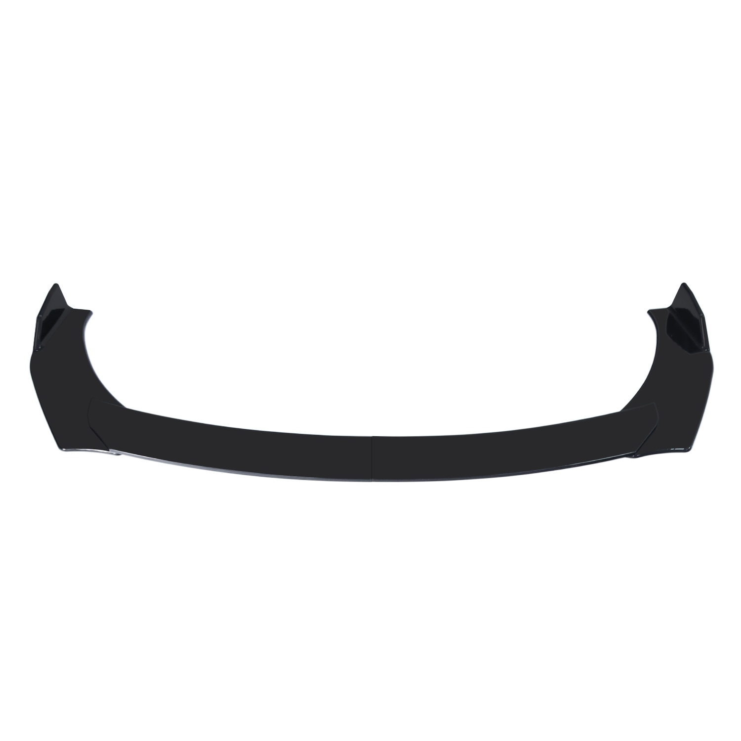 4 Pieces Car Front Bumper Lip Body Kit ABS Bumper Lip Chin Spoiler Splitter Universal