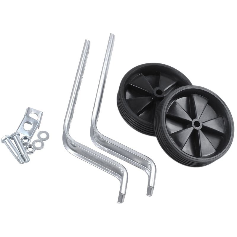 Bicycle Cycle Universal Bike Stabilisers Children Child Kid Training Wheel 12" -20" Black