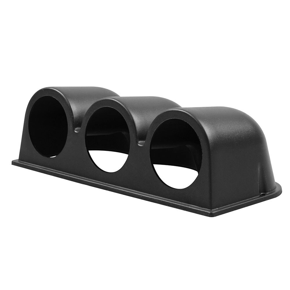 Car Instrument Modification Parts Three-hole Instrument Frame 52mm Triple Instrument Seat Cover