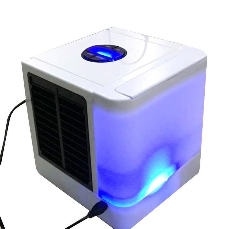 Air Cooler Fan Air Personal Space Cooler Portable Mini Air Conditioner Device cool soothing wind for Home room Office Desk