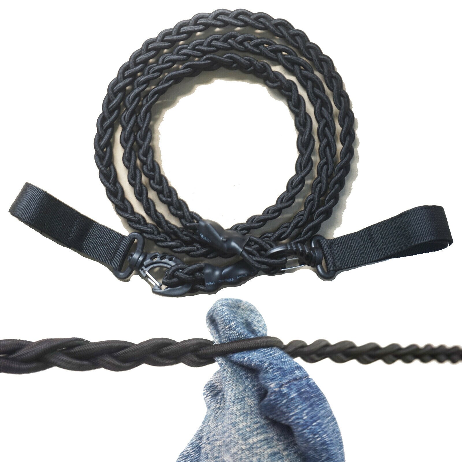 Corde à linge de voyage à trois cordons, pour hôtel, Camping, buanderie, pas besoin de broches