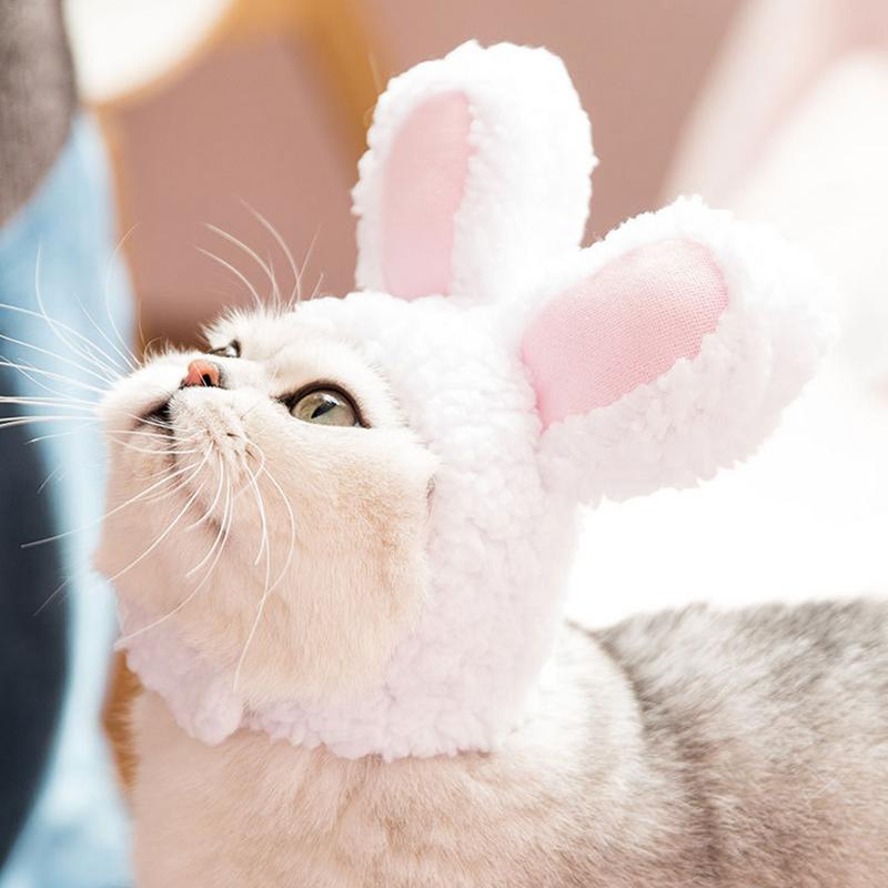 Smartpet söt hund katt hårkläder husdjur jul kanin öron accessoarer huvudbonad födelsedagsfest kostym huvudbonader katter keps hatt