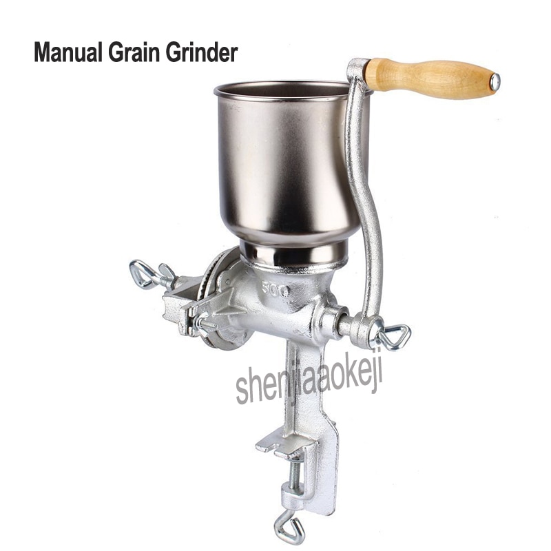 Corn Nut soy peanuts rice Manual Graining machine Hand-cranked Grain Grinder Restaurant Cereals Grinder