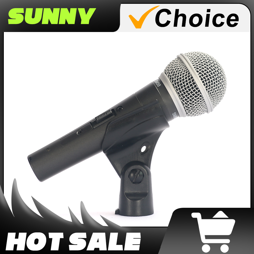 Metal cardioid Dynamic Microphone For Stage Singing Wired Microphone for Karaoke Recording Vocal