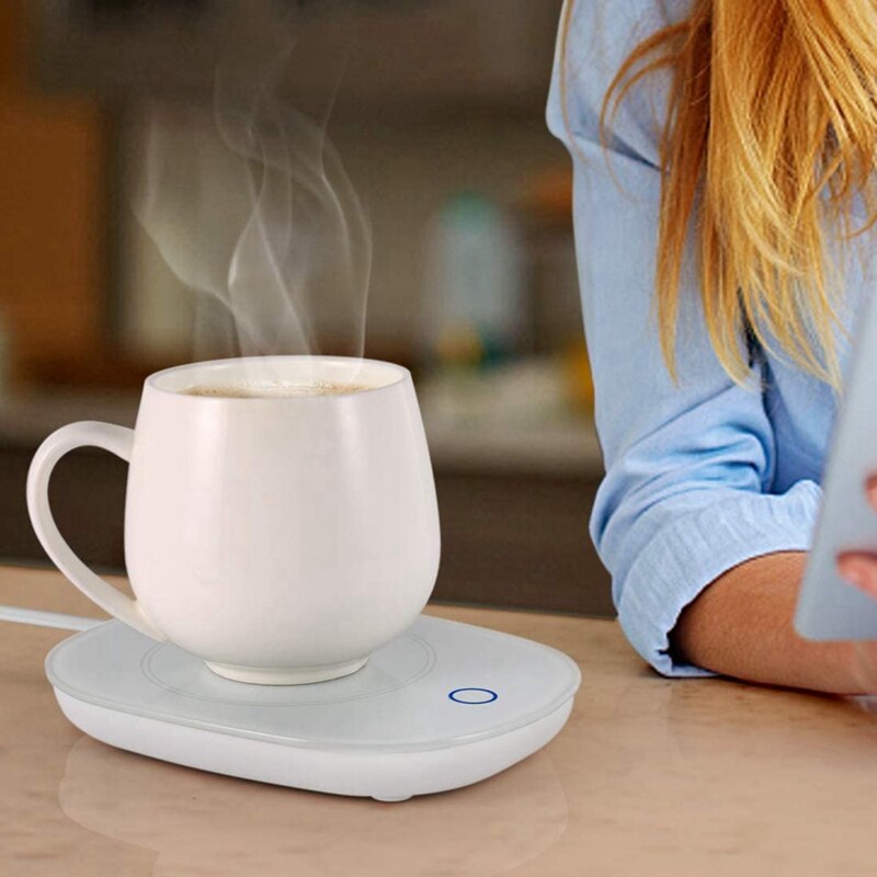 Coffee Mug Warmer, Coffee Warmer with Automatic Shut Off Beverage Warmers Cup Heater for Desk Coffee Warmer US Plug