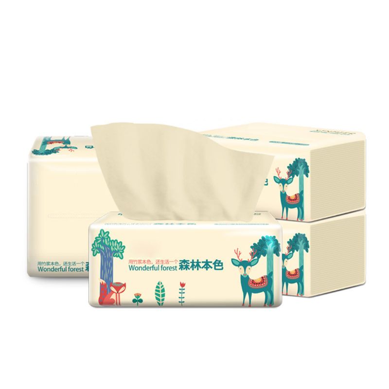 Silky Smooth Soft Premium 3-Ply Toilet Paper Kitchen Toilet Facial Tissues
