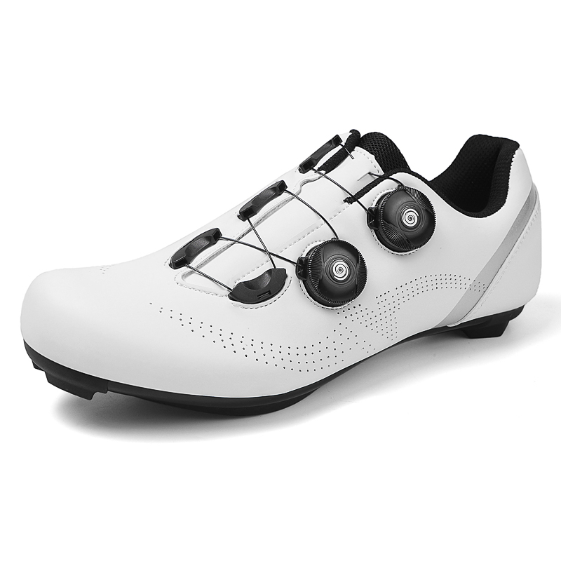 Radsport Sneaker Männer Sport Geschwindigkeit Fahrrad Schuhe Frauen Bergrennen eben SPD Rennrad Schuhe: Beige / 45