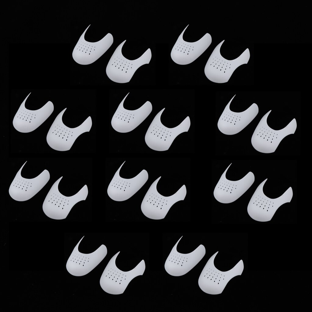 10 pairs Shoes Shield Head Protection Wearable Sport Shoe Toe Box Cover