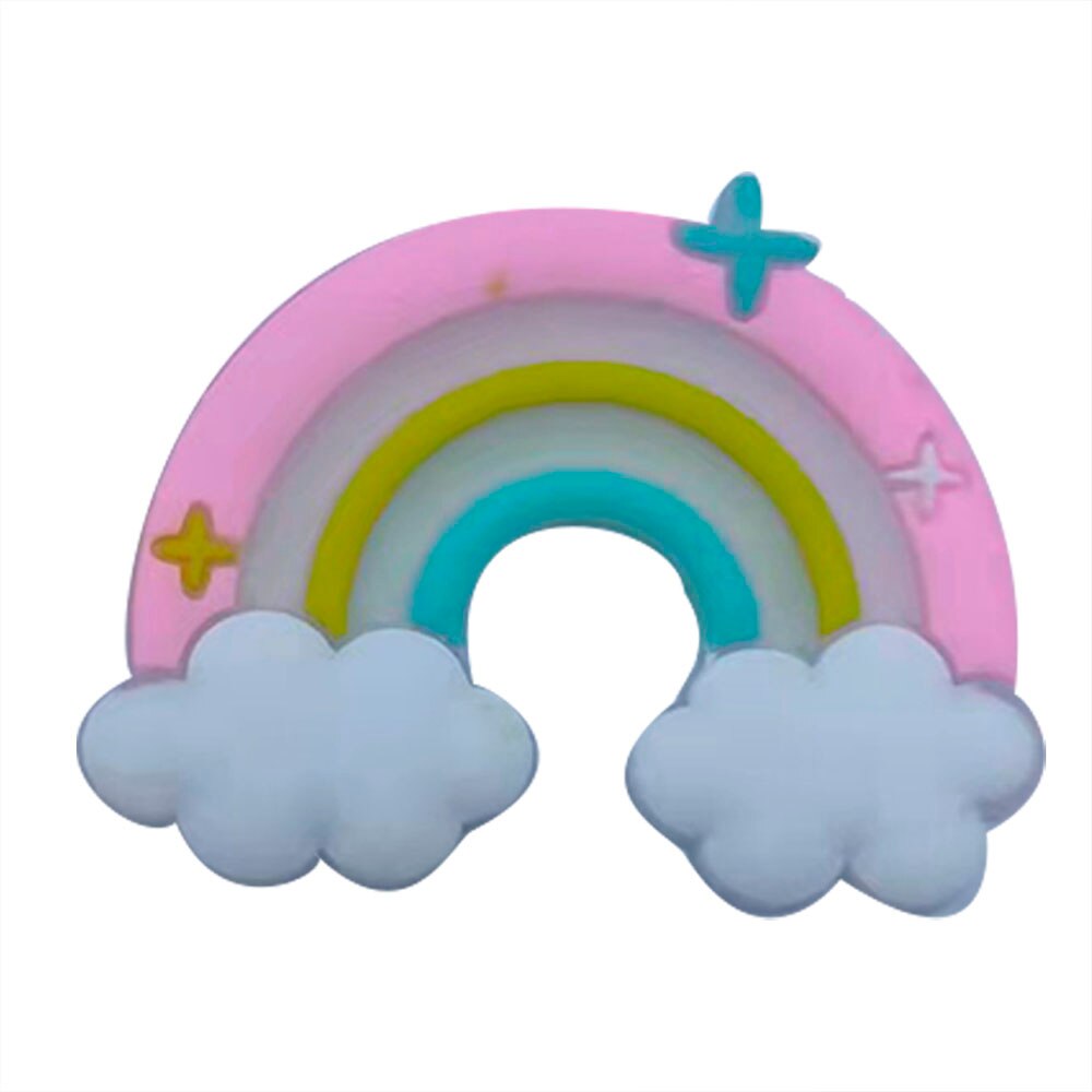 1Pcs Pvc Leuke Cartoon Koelkast Magneten Rainbow Cloud Hart Zon Ster Kroon Koelkast Magnetische Sticker Kinderen Photo Muur: Bourgondië