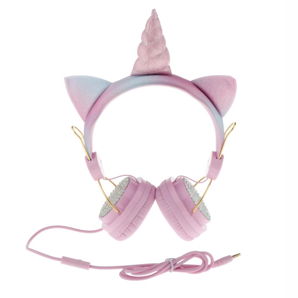 Tacobear Eenhoorncadeaus voor meisjes van 6 tot 10 jaar, knuffeldier, nekkussen, slaapmasker, dagboek met slot, pen, sokken, speelgoed, reisaccessoires, verjaardagscadeau voor kinderen