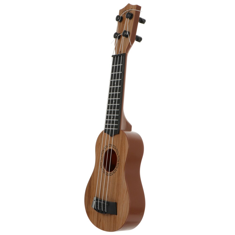 Ukelele de madera para principiantes, instrumento acústico , Color surtido, 1 unidad