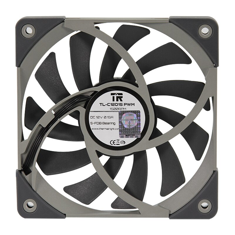 Thermalright TL-C12015 series CPU Cooling Fan 120x120x15mm 4pin PWM Computer Case Cooling Silent Fan Ultra-Thin Performance Fan