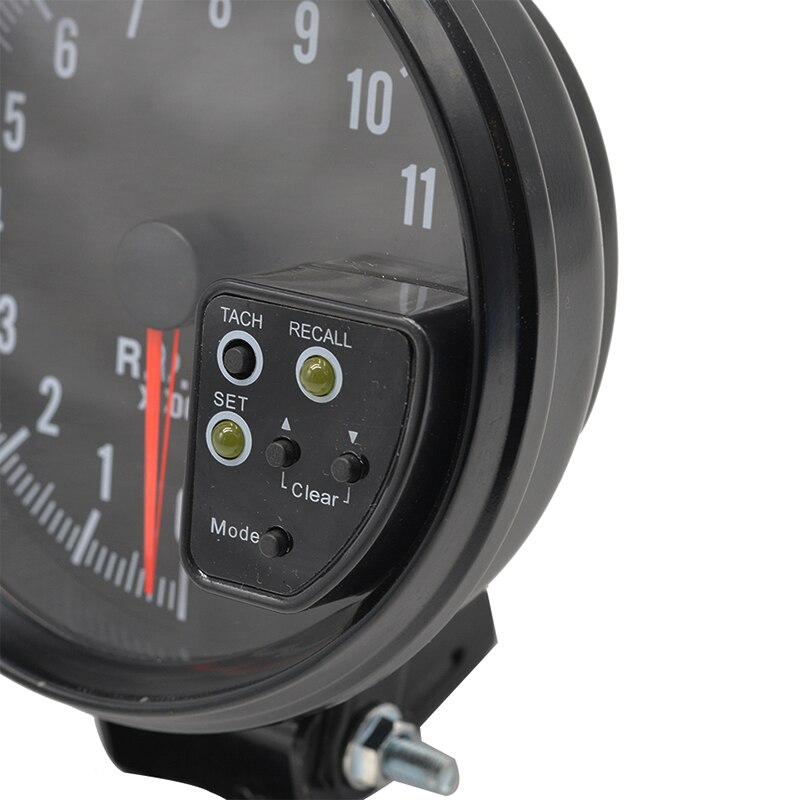 Toerenteller / Tachometer Suzuki wit/zwart