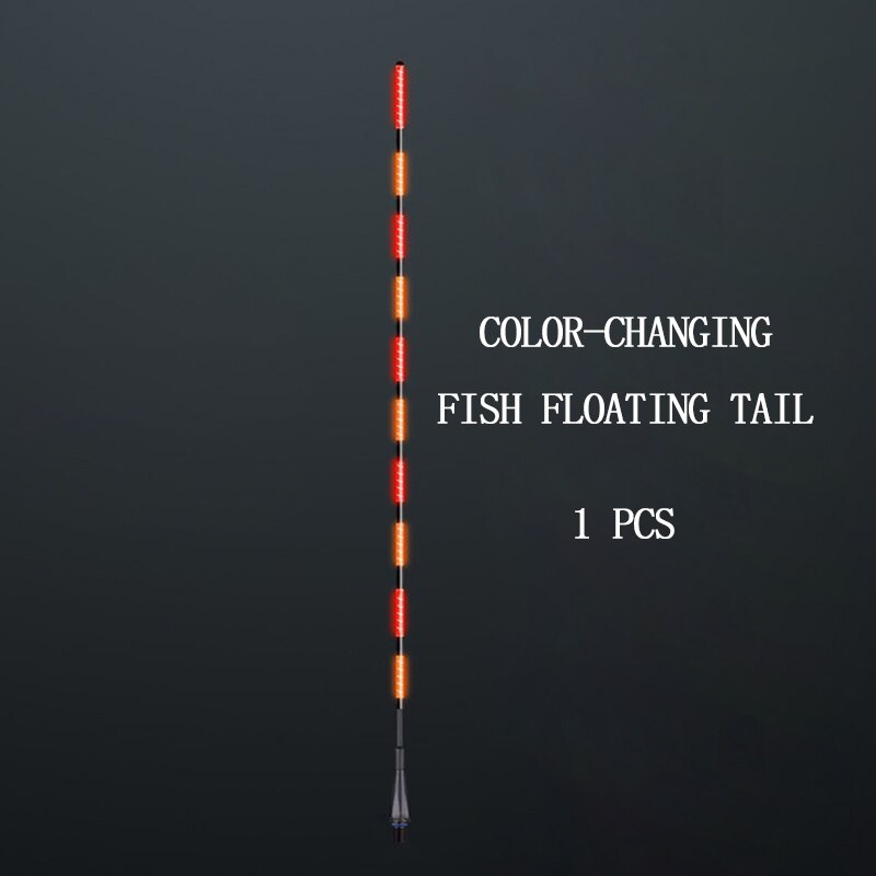 Nouveaux flotteurs de pêche à la carpe, capteur intelligent, décoloration, Nano électronique, haute sensibilité, morsure, rappel d&#39;hameçon, matériel d&#39;extérieur: B12-Floating tail