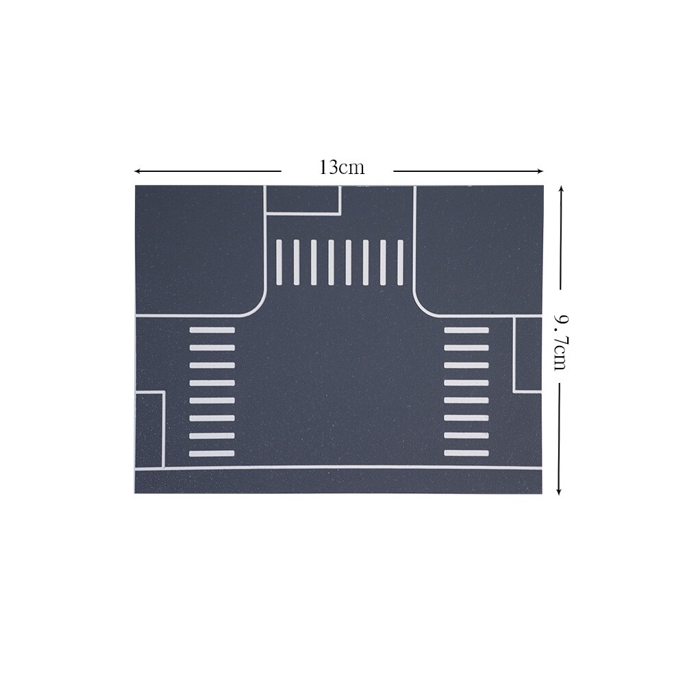 N scale Train Railway Road Highway Road Scene DIY Modeling Architecture Building Kits Diorama Rigid Plastic For Sand Table Model: 6