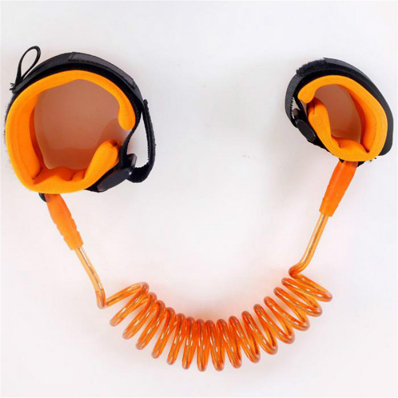 Toddler Baby Kids Safety Harness Cut Continuously Child Leash Anti Lost Wrist Link Traction Rope 1.5M Baby Hand Strap Anti-Lost