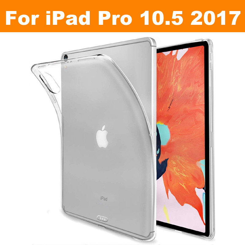 Zurück Fall für iPad 10,2 9,7 2 3 4 Abdeckung für Air 2 1, TPU Weiche für iPad Pro 10,5 10, Kristall Protector für Mini 4 5 3 2 1: for iPadPro10.5 2017