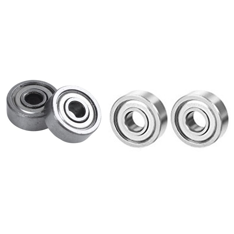 20 Pcs 624ZZ 4mm x 1m x 5mm Carbon Steel Shielded Radial Ball Bearings Deep Groove Ball Bearings & 10 Bearing 604ZZ 4X12 Shiel