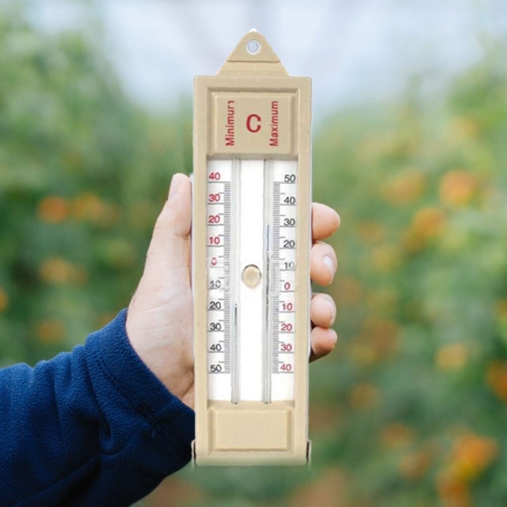 Garden Greenhouse Thermometer Outdoor Plant Max-Min Breed Thermometer Digital Indoor Outdoor Factory Workplace Garden Supplies