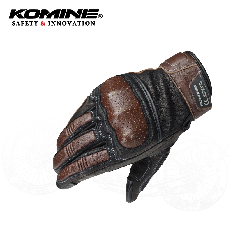 Komine gk -217 protect 3d mesh handskar motorcykel optimun sommar ridhandskar moto breathbale motocross handskar läder m-xl