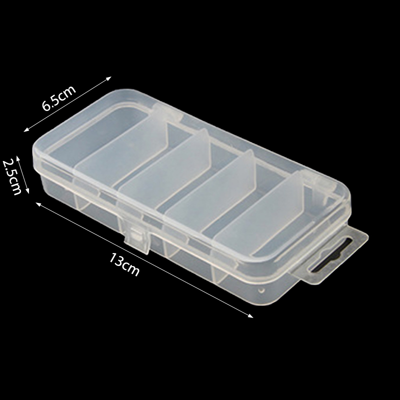 Fishing Tackle Box 5 Compartment Hook Box Fishing Tackle Accessories Lure Hook Boxes Fishing Tackle Box
