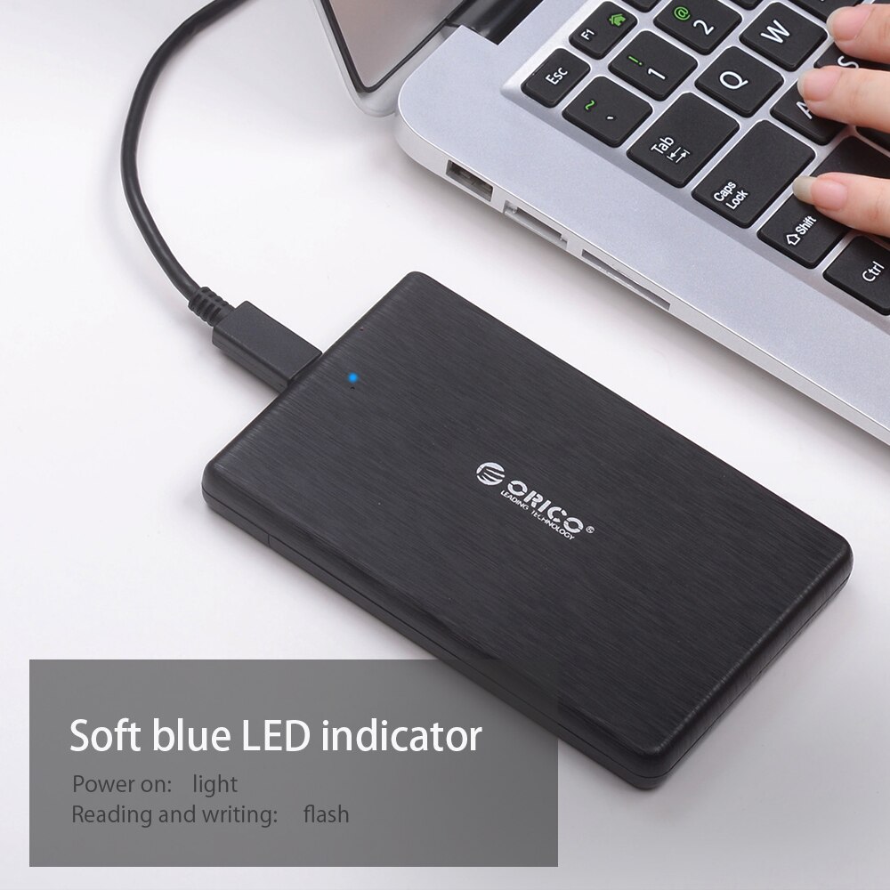 USB 3.1 2.5 HDD Caso di Tipo-C a SATA duro unità s... - Grandado