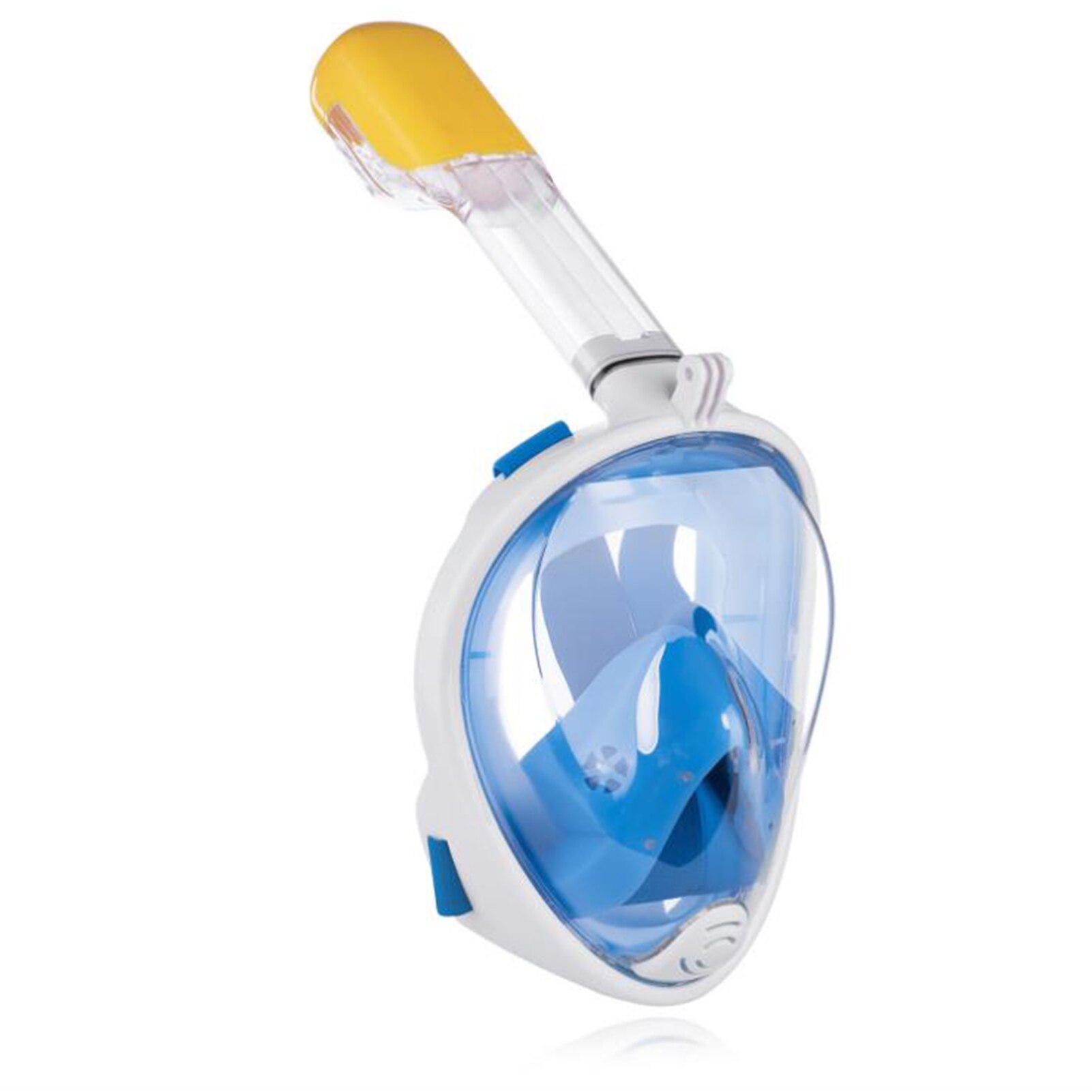 Swimming Mask Full Face Anti-fog Snorkeling Diving Mask Underwater Spearfishing Mask Glasses Training Mask For Kids Adults: Blue / L/XL