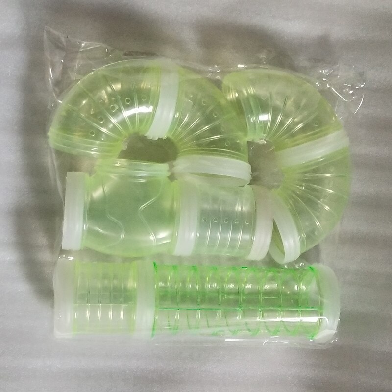 Hamster Toy Maze DIY Remodeled Cage External Tubes Tunnel Set Sports U Pipe Hamster Accessories Pipeline Chinchillas Supplies: 03