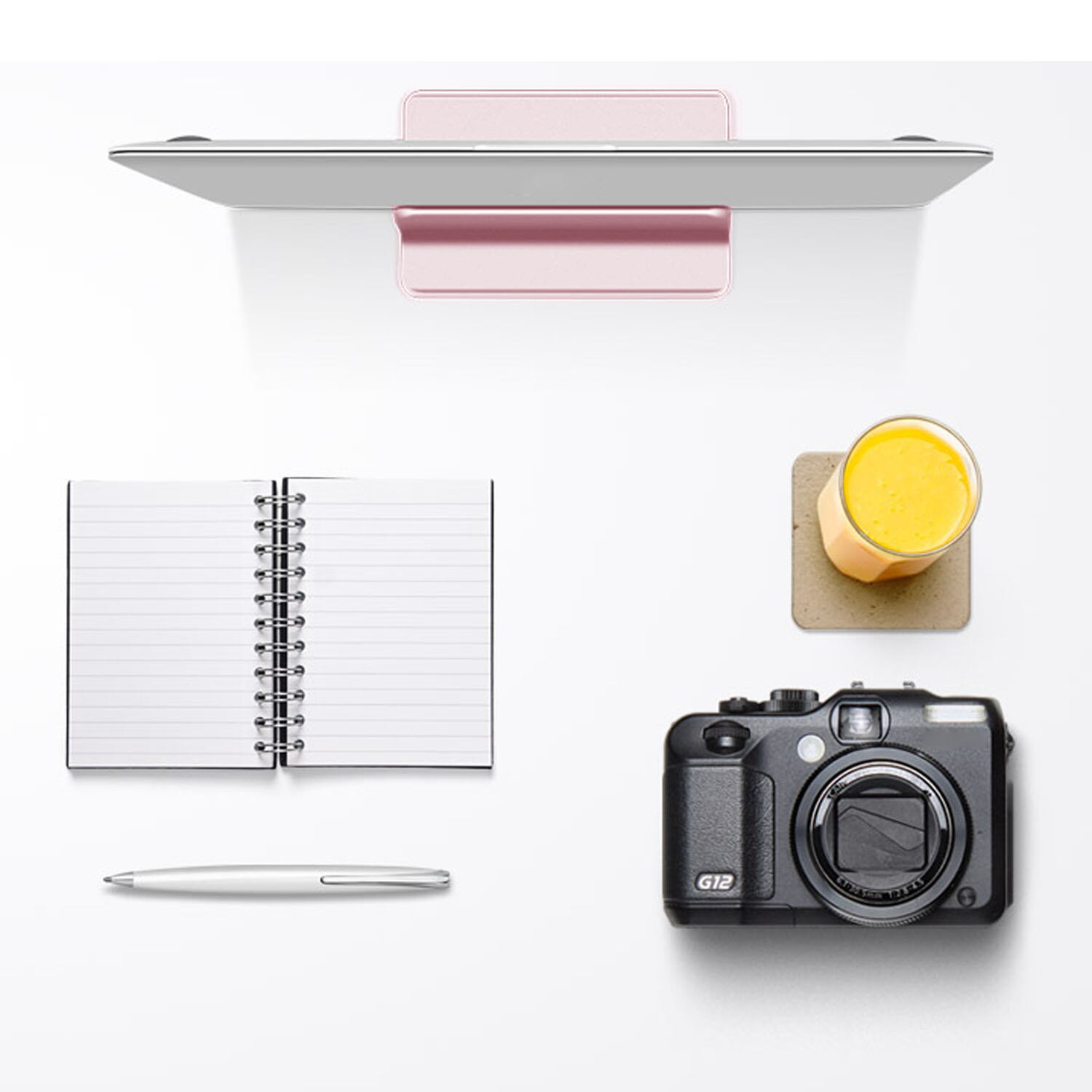 Besegad laptop-halterung, verstellbarer vertikaler ständer, platzsparend, desktop-halterung, pad für apple macbook, lenovo yoga notebook