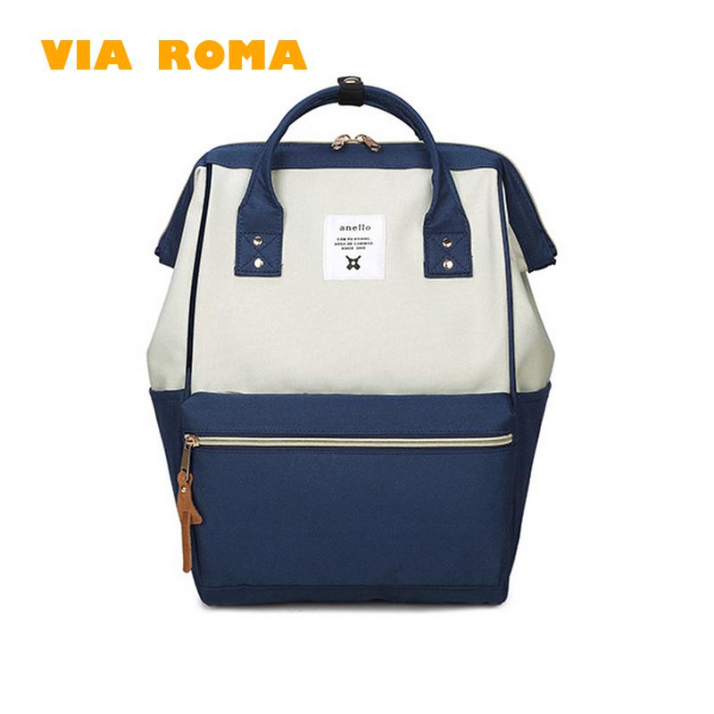 Japan Stil anello Tasche 600D Oxford Wasserdichte Rucksack 13,3 14 zoll Laptop Tasche 2022 Mädchen Jungen Schule Tasche Mochila mujer