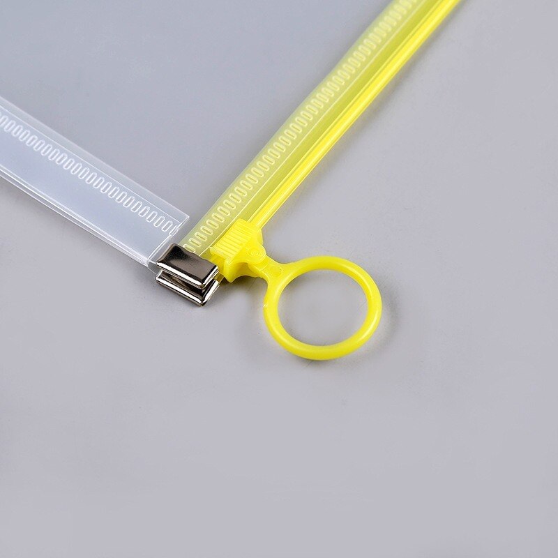 File Folder A4 Thick Waterproof Information Bag Desk Organizer Information Book File Bag Large Capacity File Organizer Folder