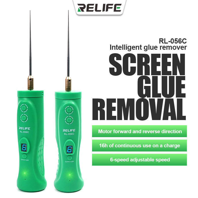 RELIFE – dissolvant de colle Intelligent RL-056C RL-056D, avec écran LCD de téléphone portable à 6 vitesses, Machine de découpe de dégommage OCA