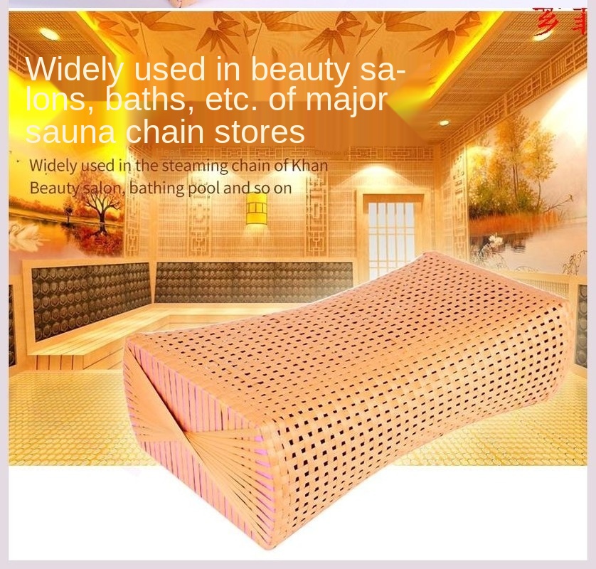 Summer Hollow Bamboo Hollow Bamboo Cervical Pillow Grain Cool Pillow Sweat Bamboo Pillow No Collapse No Deformation Single Male