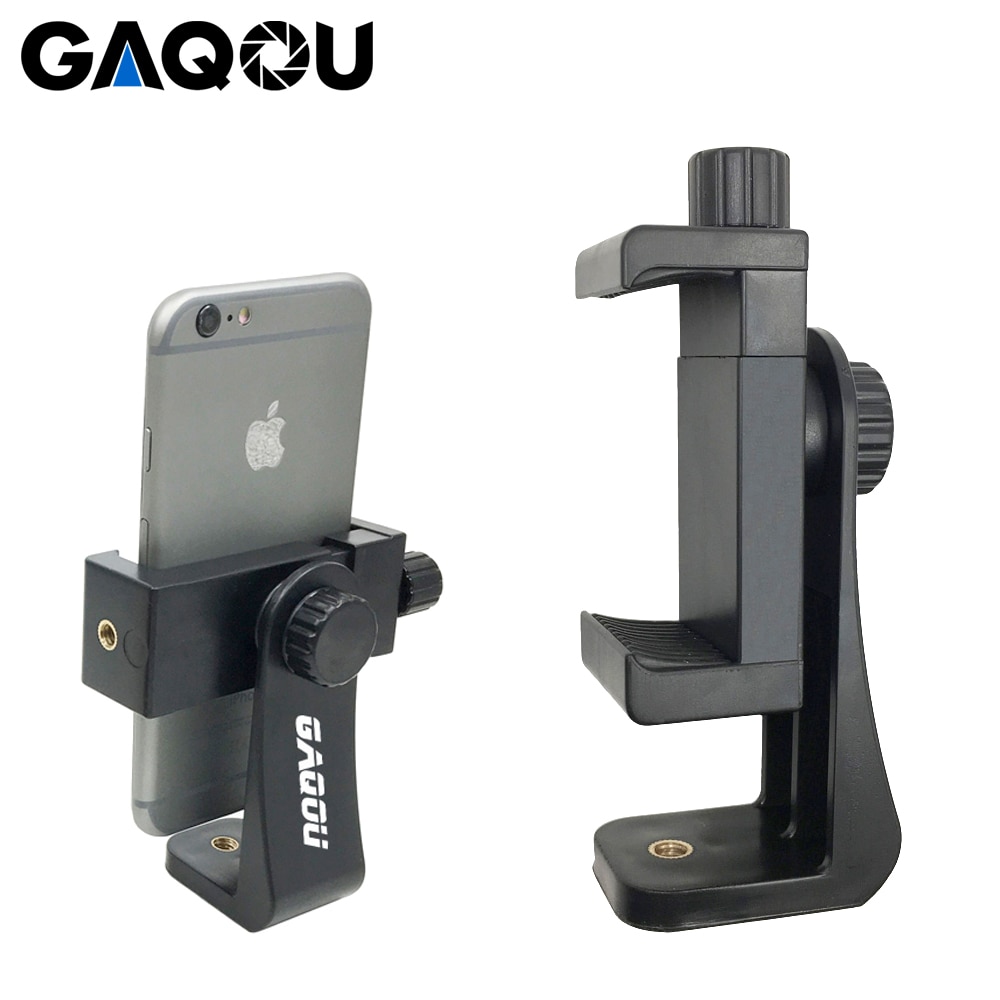 GAQOU Universal- Stativ montieren Adapter praktisch Haarschneidemaschine Halfter Vertikale 360 Drehung Stativ für iPhone X 7 Plus Samsung