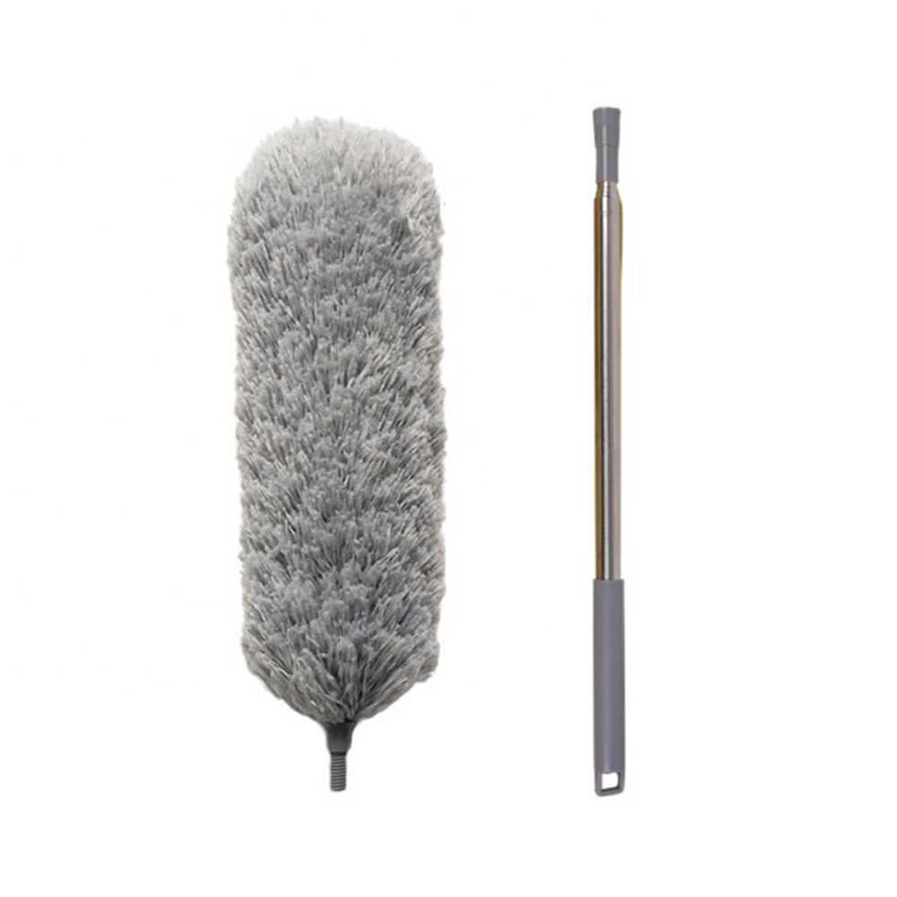 Telescopic Microfibre Duster Dusting Brush with Flexible Corner Broom Effortlessly Removes Dust and Cobwebs M56: Default Title