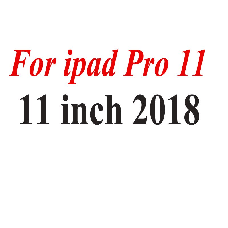 9H Gehard Glas Voor Ipad 9.7 Air 1 2 Ipad Pro 11 10.5 Glas Voor Ipad Mini 1 2 3 4 Air 3 Mini 5 Protector Film: For ipad Pro 11