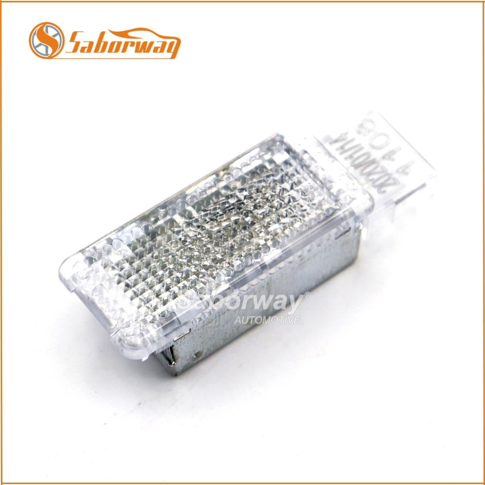 Saborway wnętrza samochodu światła na nogi lampka ostrzegawcza akcesoria dla Passat B6 golf 6 MK6 Tiguan 5ND947415 7L0 947 415 3TD947415