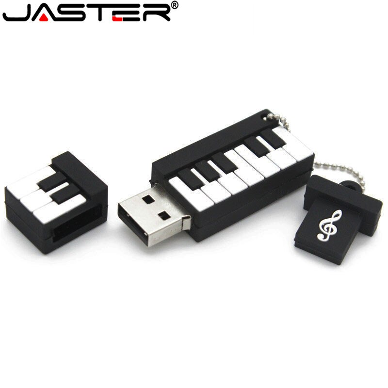 JASTER Mini cute accordion pendrive 4GB 8GB 16GB 32GB 64GB usb flash drive cool piano memory Stick music U disk