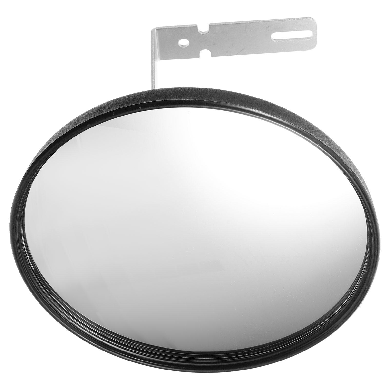 Espejo antirrobo convexo, vista gran angular de 16cm, espejos de seguridad para el tráfico, vigilancia de entrada de garaje, estacionamiento de punto ciego al aire libre