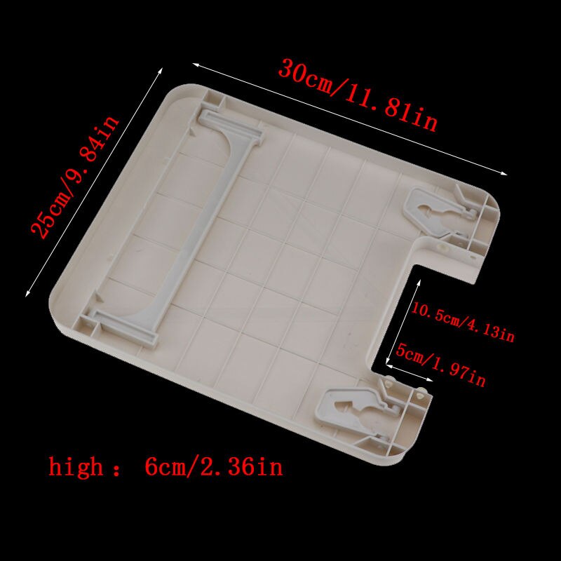 Symaskin plast förlängningsbord expansionsbräda hushållssymaskin expansionsbräda pyssel tillbehör: 208 318