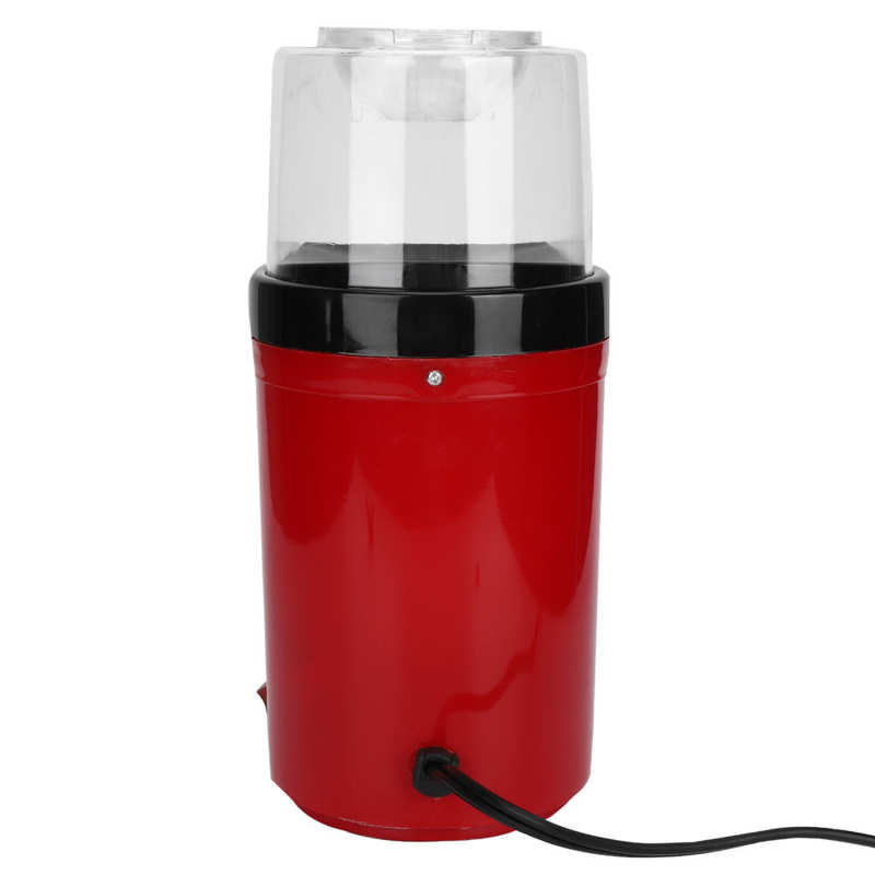 Mini Popcorn Maker Popper Fast Household Electric Automatic Popcorn Making Machine Red Household Kitchen Appliances