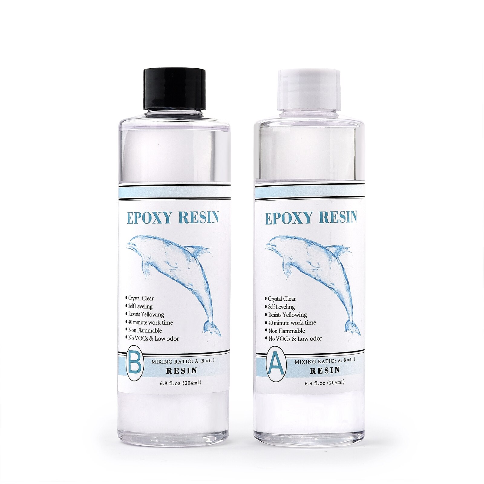 Pegamento de cristal epoxi para fabricación de joyas, pegante con molde de silicona altamente adhesivo, resina AB 1:1, contenido de 100g/200g/400g/500g/1000g: 400g