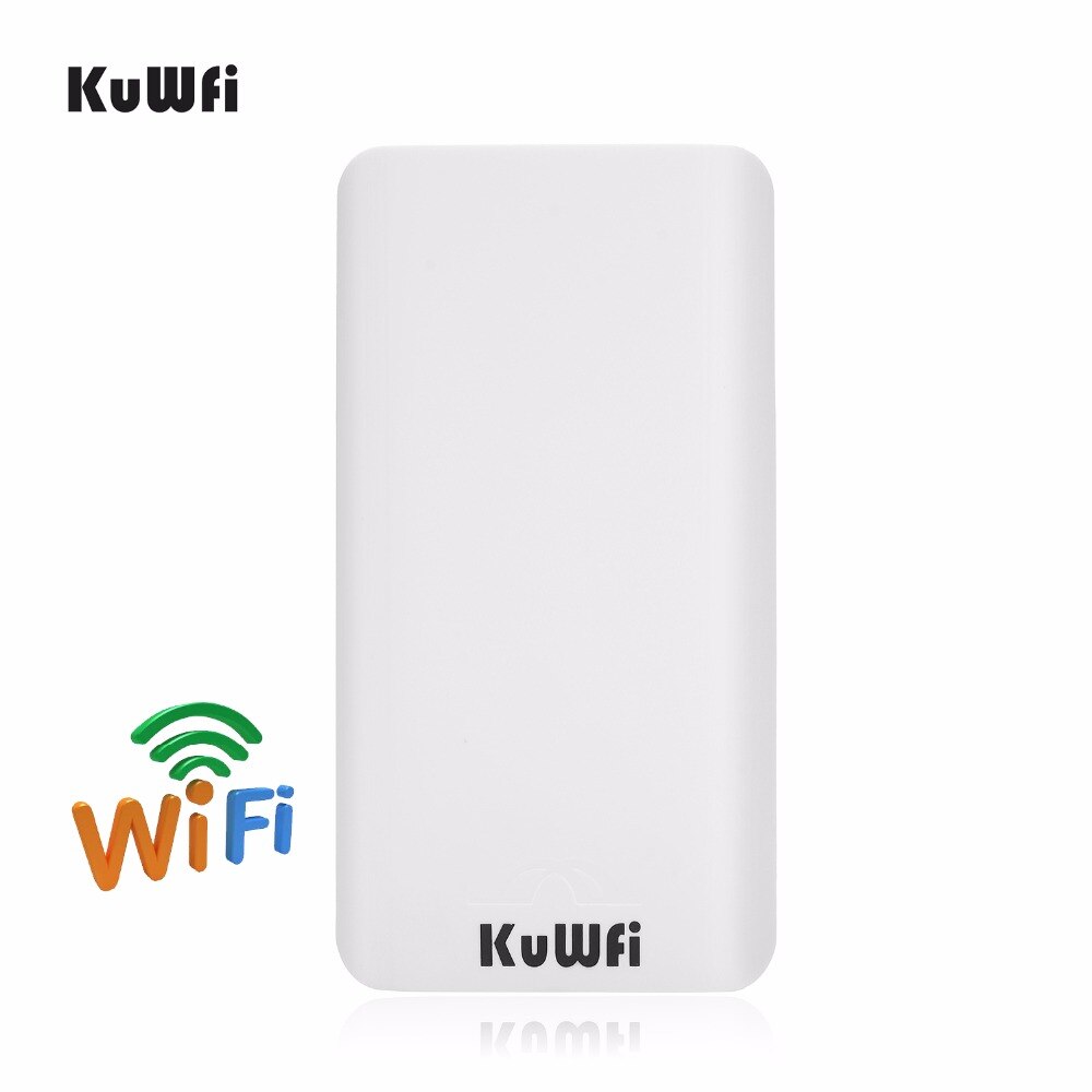 KuWFi Outdoor Wifi Router 300Mbps Wireless Repeater Wifi Bridge/CPE/AP Router Point to Point 1KM Long Distance Wifi Coverage